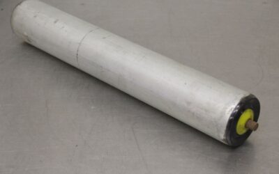 Förderbandrollen Transportrollen von Stahl** - Ø 80 x 490 mm