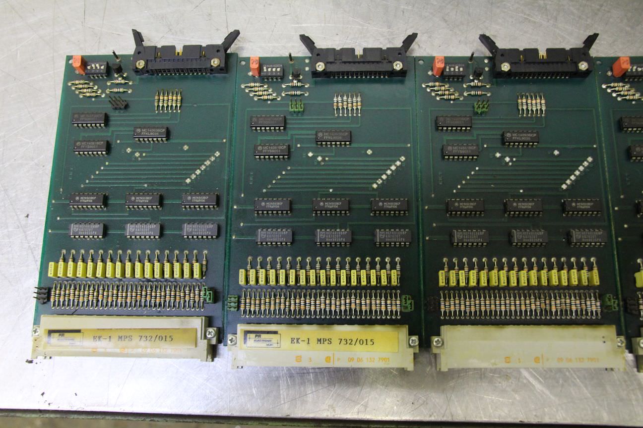 Steuerkarten von Spectron Laser Systems - Bildschirm Tastatur – Bild 6