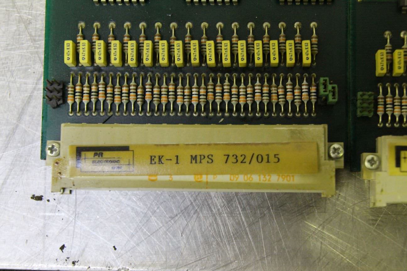 Steuerkarten von Spectron Laser Systems - Bildschirm Tastatur – Bild 7