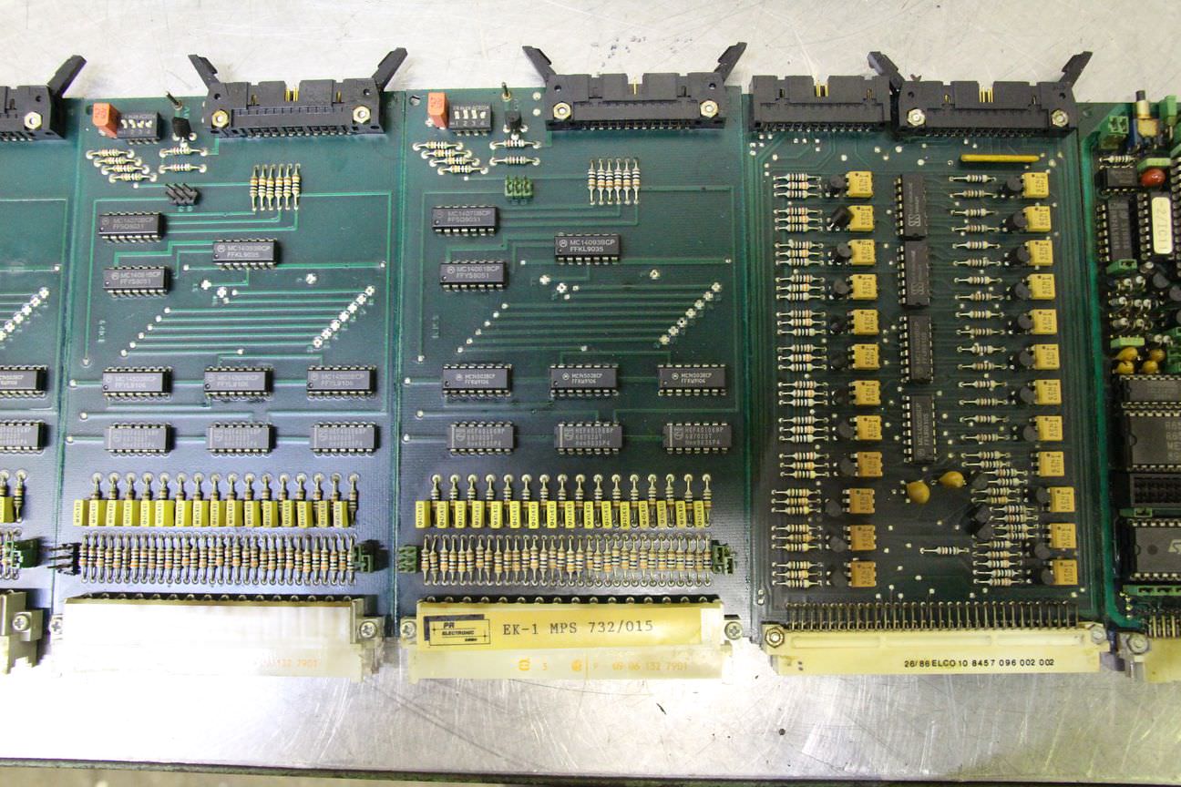 Steuerkarten von Spectron Laser Systems - Bildschirm Tastatur – Bild 9