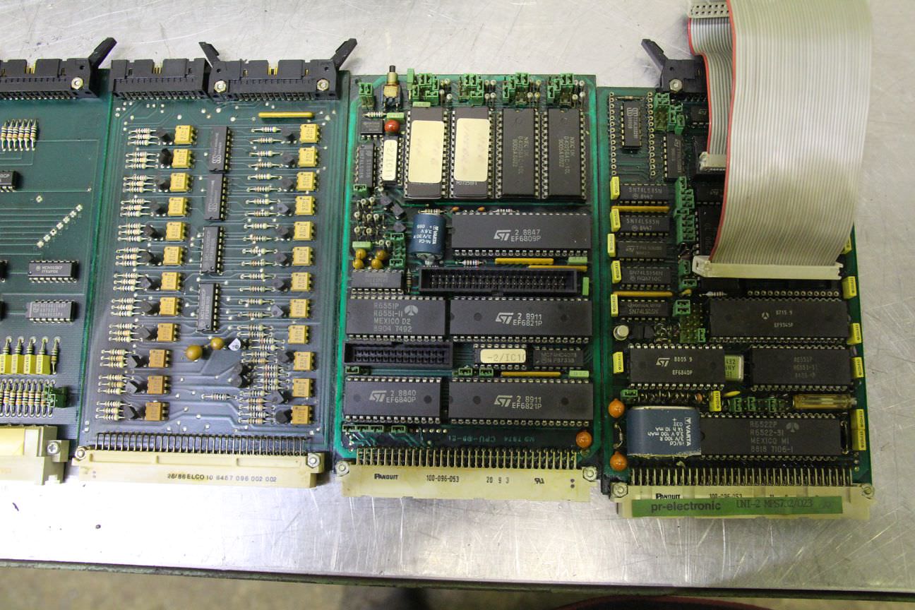 Steuerkarten von Spectron Laser Systems - Bildschirm Tastatur – Bild 11