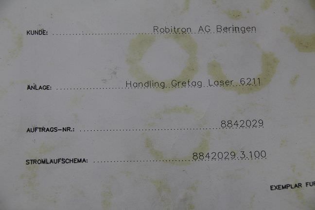 Steuerkarten von Spectron Laser Systems - Bildschirm Tastatur – Bild 13