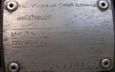 Elektromotor 0,76 kW 3000 U/min von Weishaupt - 1739471 – Bild 4