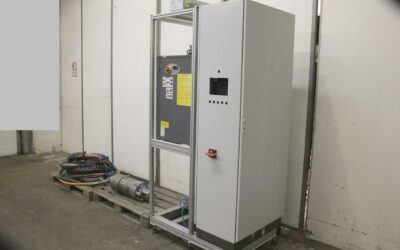 Motorspindel mit Steuerung von Corcom LENZE - Servo Drives 9400