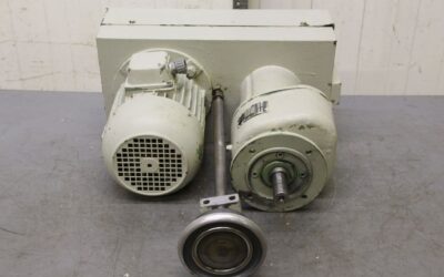 Alternative view of regelbarer Getriebemotor 0,75 kW 4-28 U/min von Nord - B5