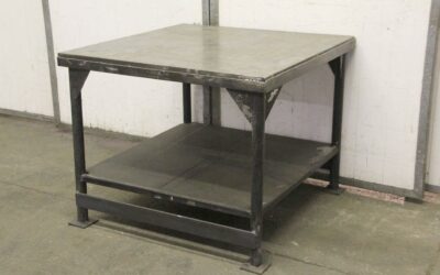 Aufspannplatte von Stahl - 1000/1000/H820 mm