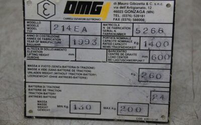 Hydraulikzylinder von OMG - Hub 110 mm Edelstahl – Bild 4