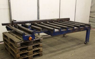 Alternative view of Rollenbahn mit Längenanschlag von unbekannt - Rollenbahn Länge 3000 mm