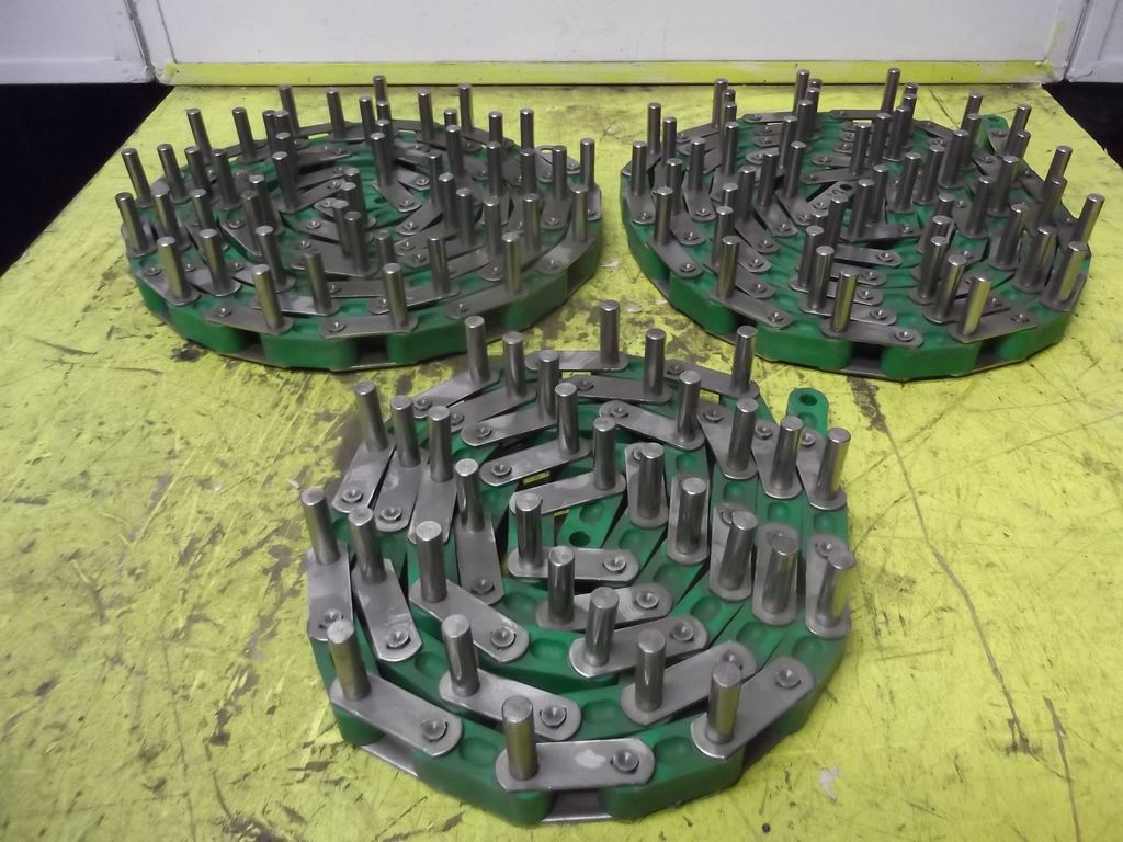 Vorschubkette 9,6 m von unbekannt - Teilung 35,5mm – Bild 3