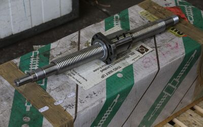 Alternative view of Kugelumlaufspindel mit Mutter von WARNER ELECTRIC - Gewindelänge 405