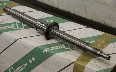 Kugelumlaufspindel mit Mutter von WARNER ELECTRIC - Gewindelänge 505 mm