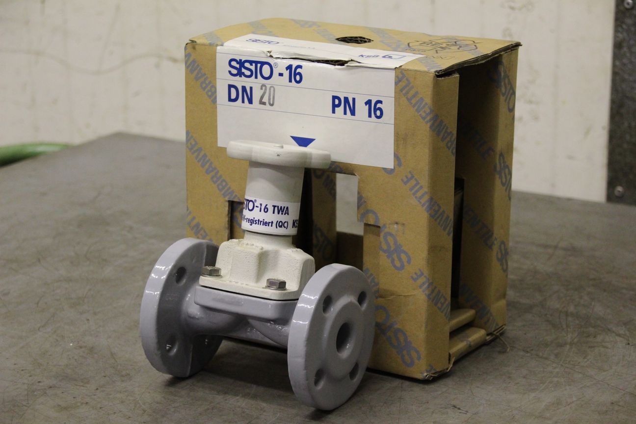 Absperrschieber mit Flanschanschluss von Sisto - SISTO-16 TWA