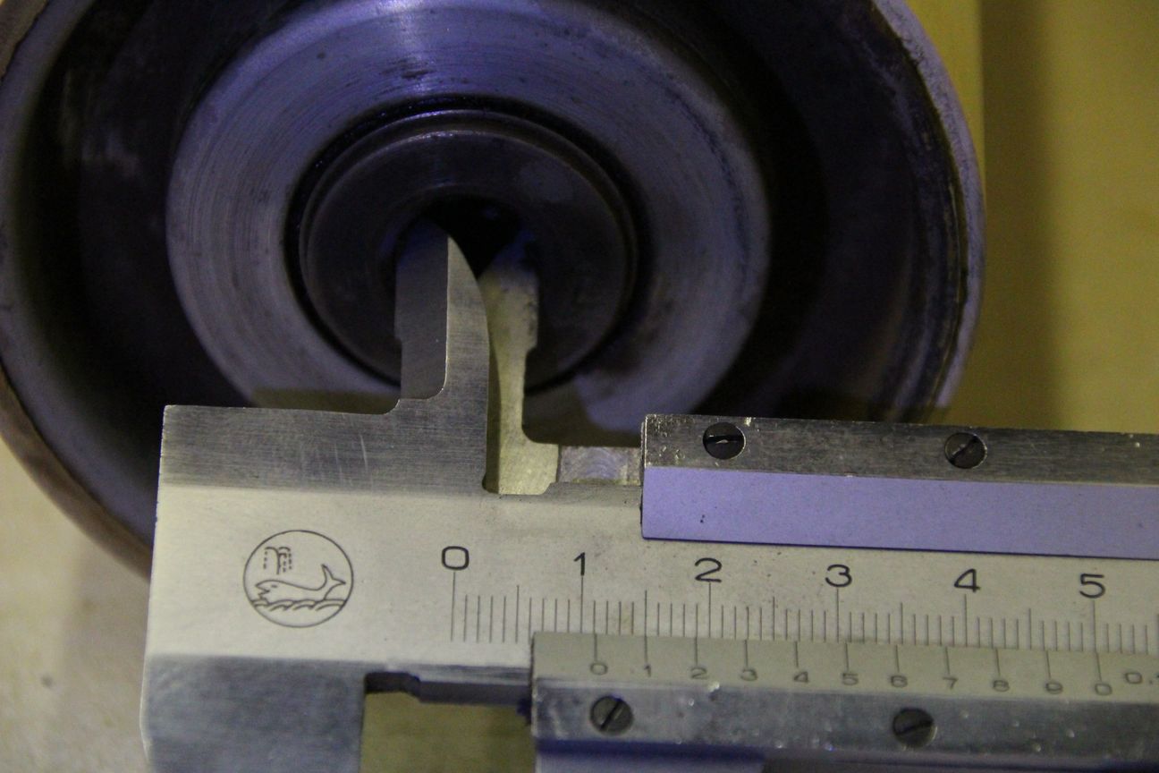 Förderbandrollen Transportrollen Kunststoff von unbekannt - Ø 85 x 1070 mm – Bild 5