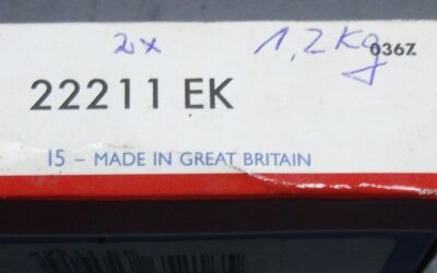 Alternative view of Pendelrollenlager von SKF - 22211 EK SKF