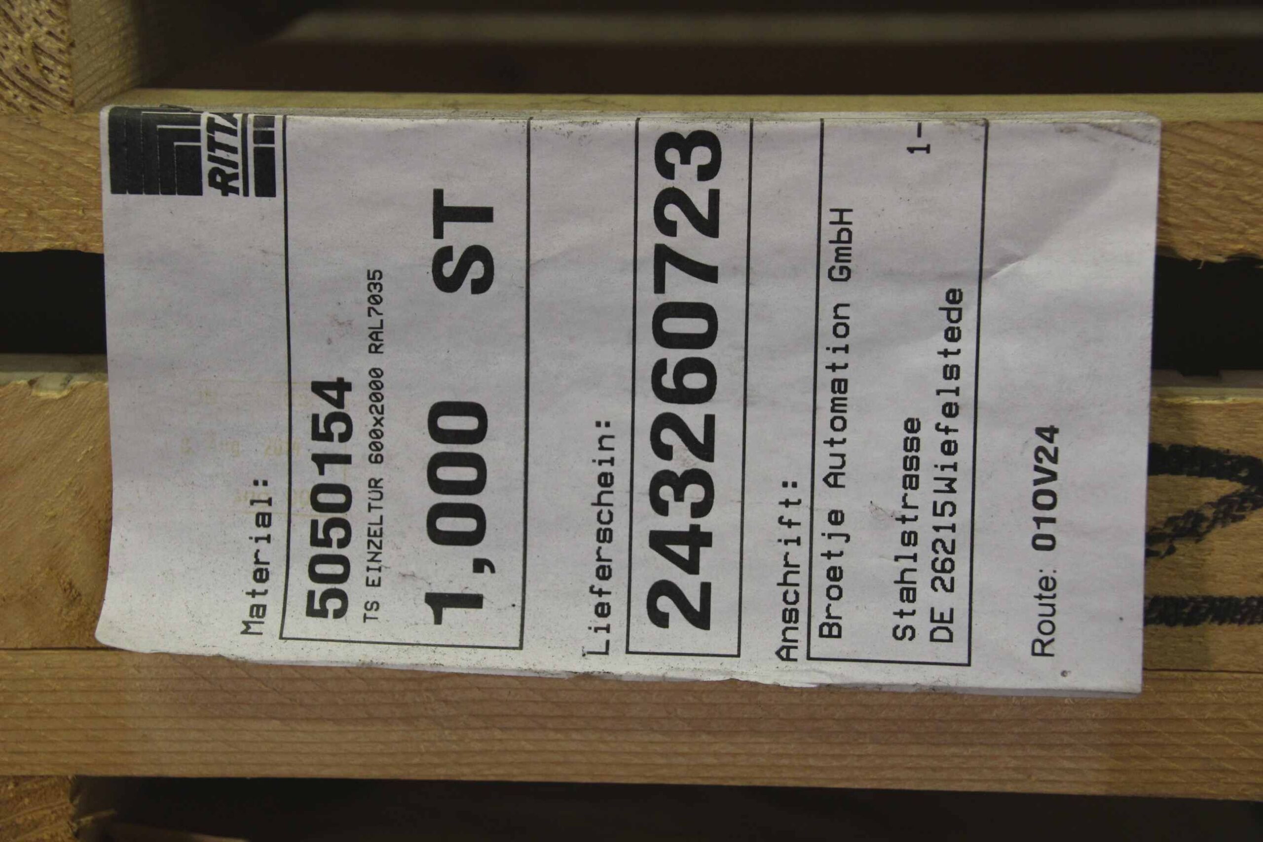 Einzeltür von RITTAL - 600 x 2000 mm – Bild 7