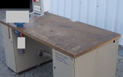 Alternative view of Werkbank von Stahl - 1500/750/800