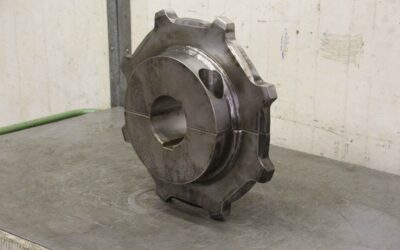 Antriebsrad Förderkettenrad von unbekannt - 168 mm geteilt