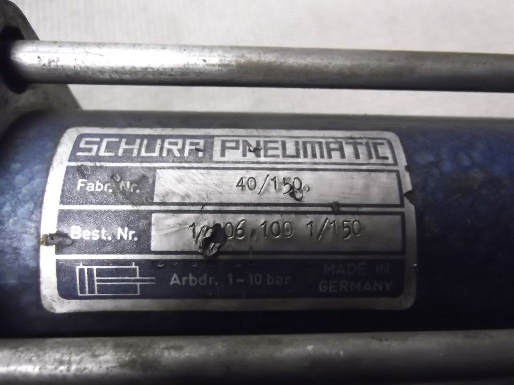 Pneumatikzylinder von Schura - 40/150 – Bild 4
