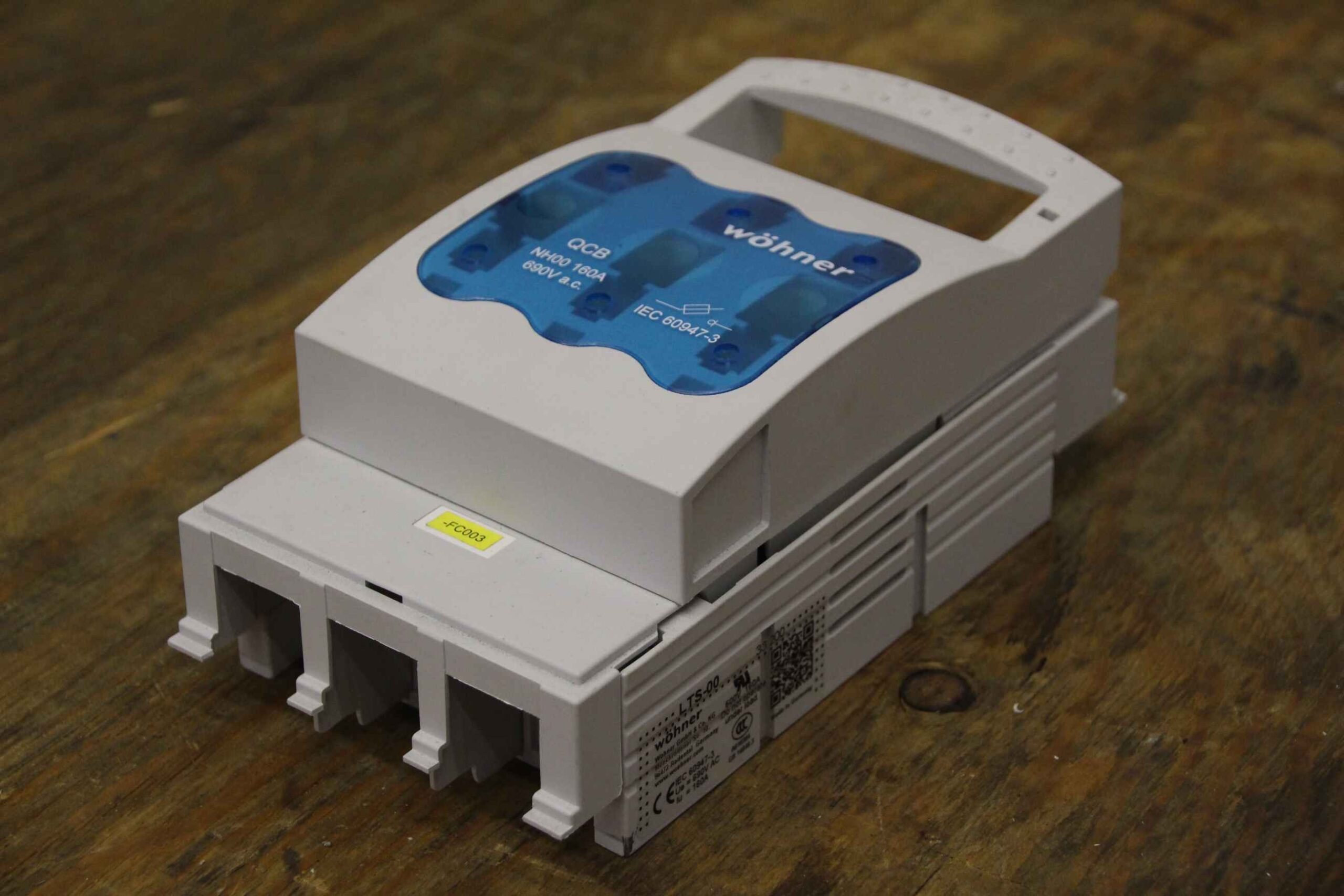 Lasttrennschalter von wöhner - QCB NH00 160A