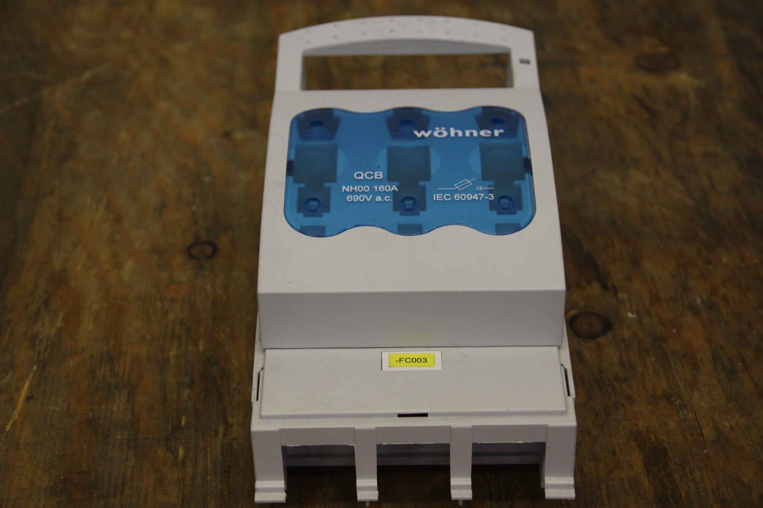 Lasttrennschalter von wöhner - QCB NH00 160A – Bild 3