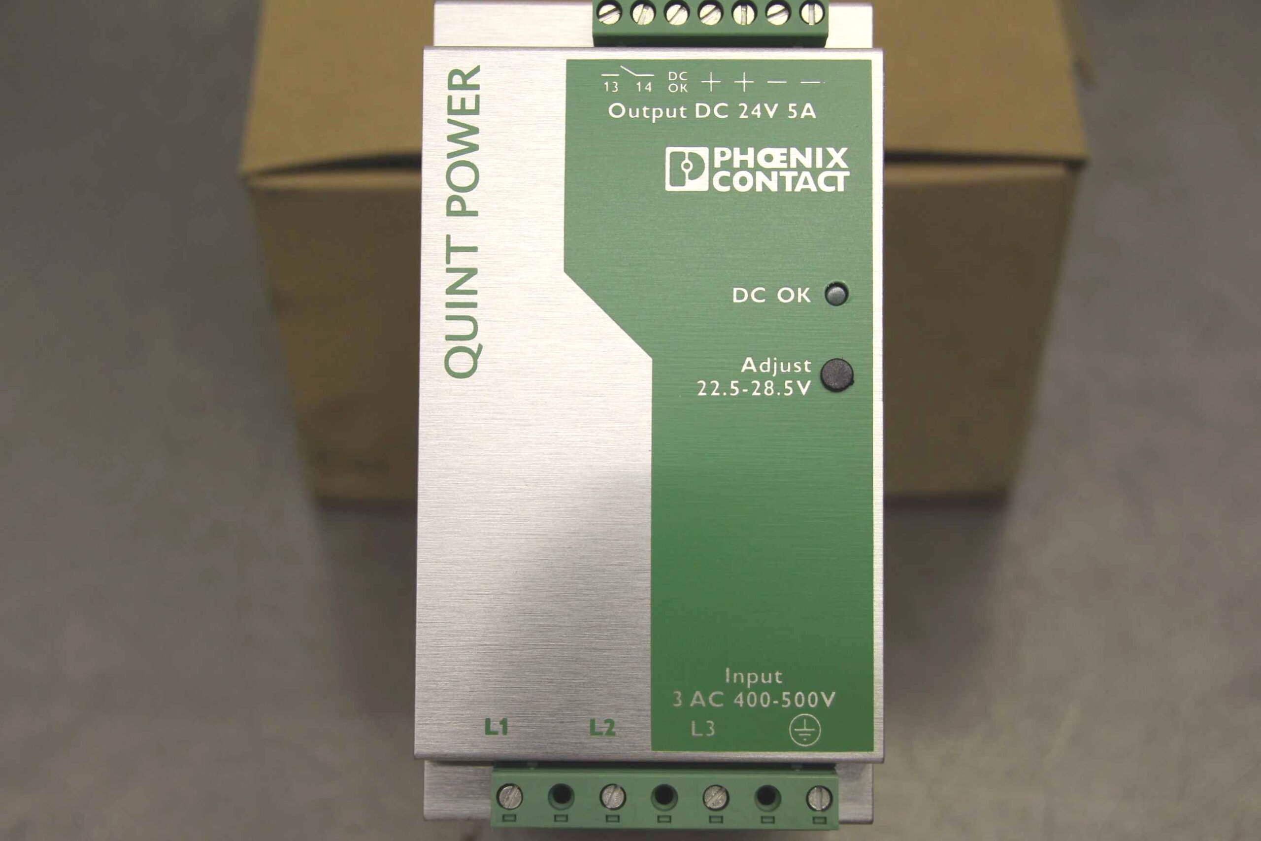 Hutschienen-Netzteil von Phoenix Contact - QUINT-PS 3x400-500AC/24DC/5 – Bild 4