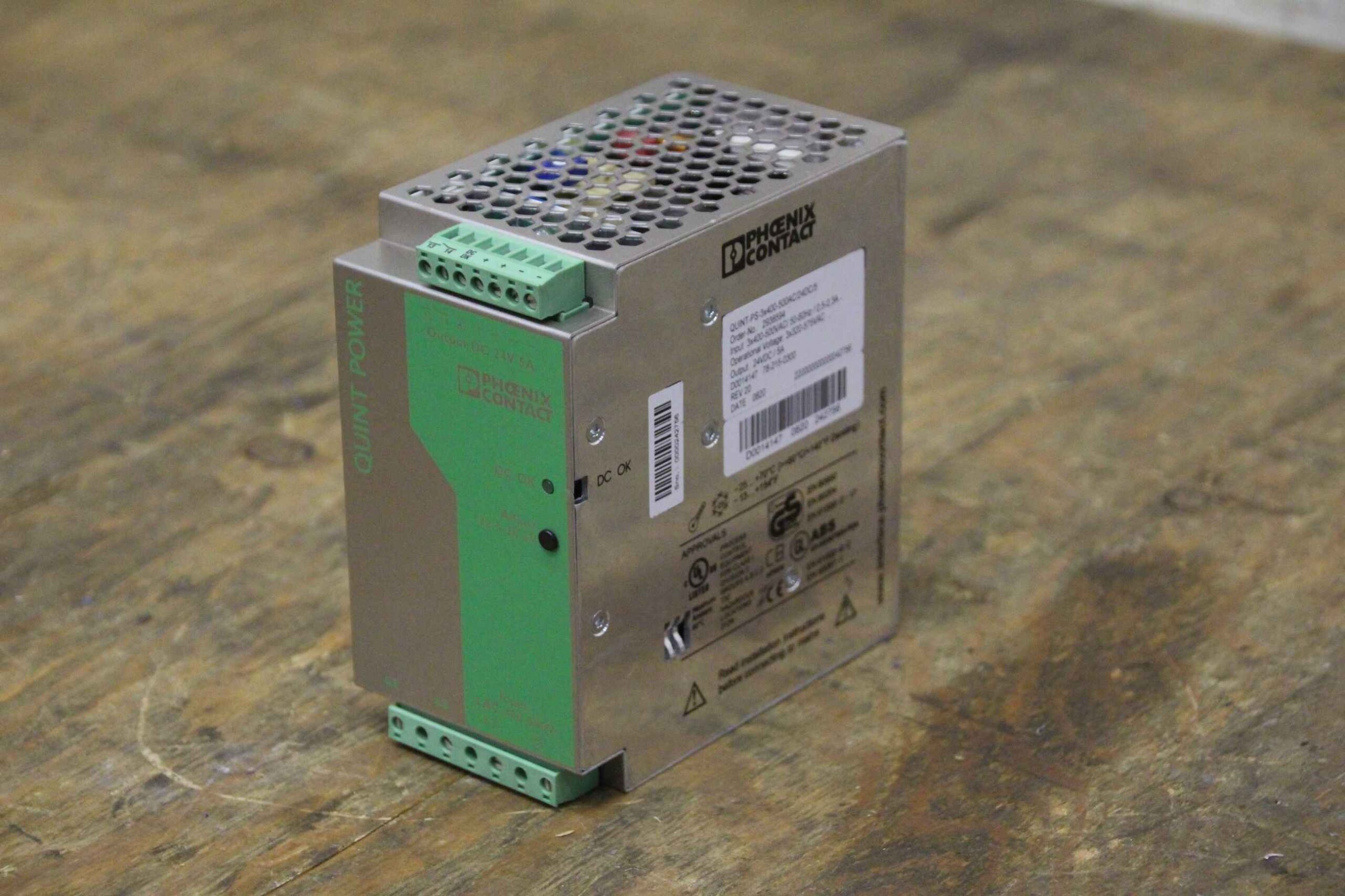 Hutschienen-Netzteil von Phoenix Contact - QUINT-PS 3x400-500AC/24DC/5 – Bild 7