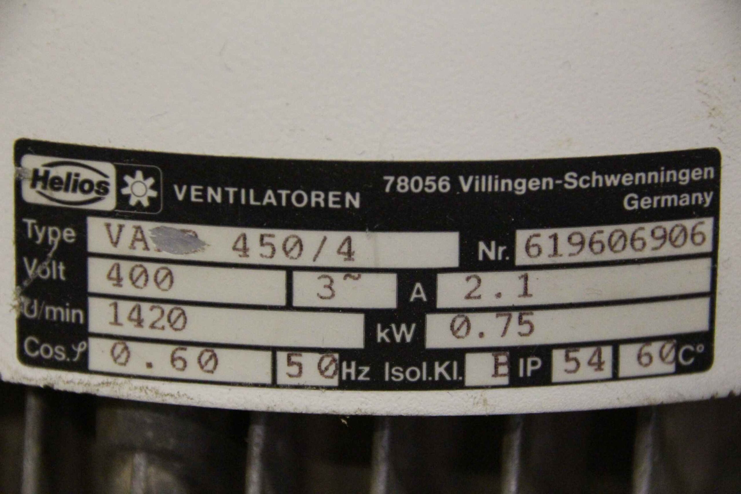 Axial Ventilator von Helios - VARD 450/4 – Bild 4