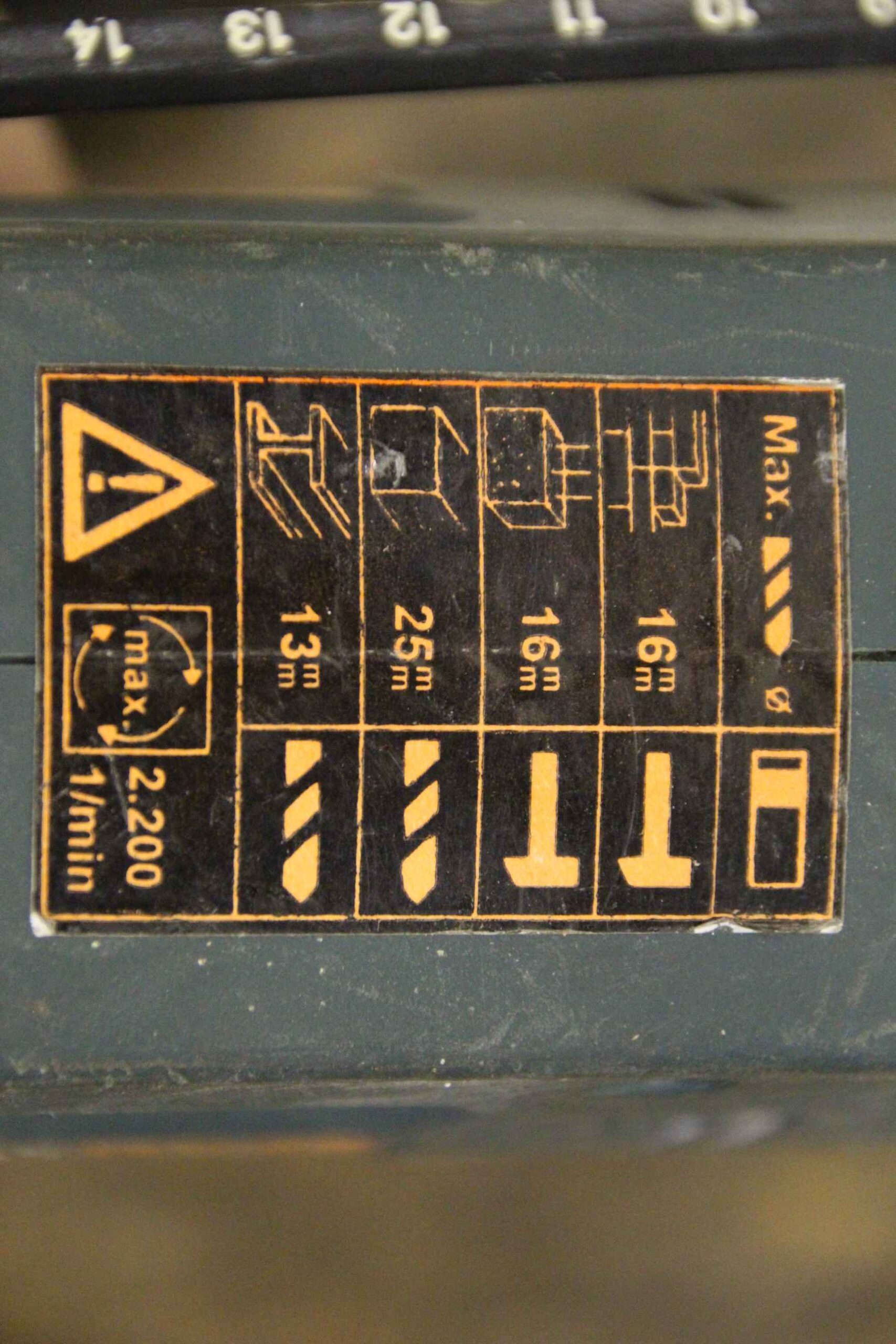 Bohrhammer von Meister Craft - ESB 500 – Bild 5
