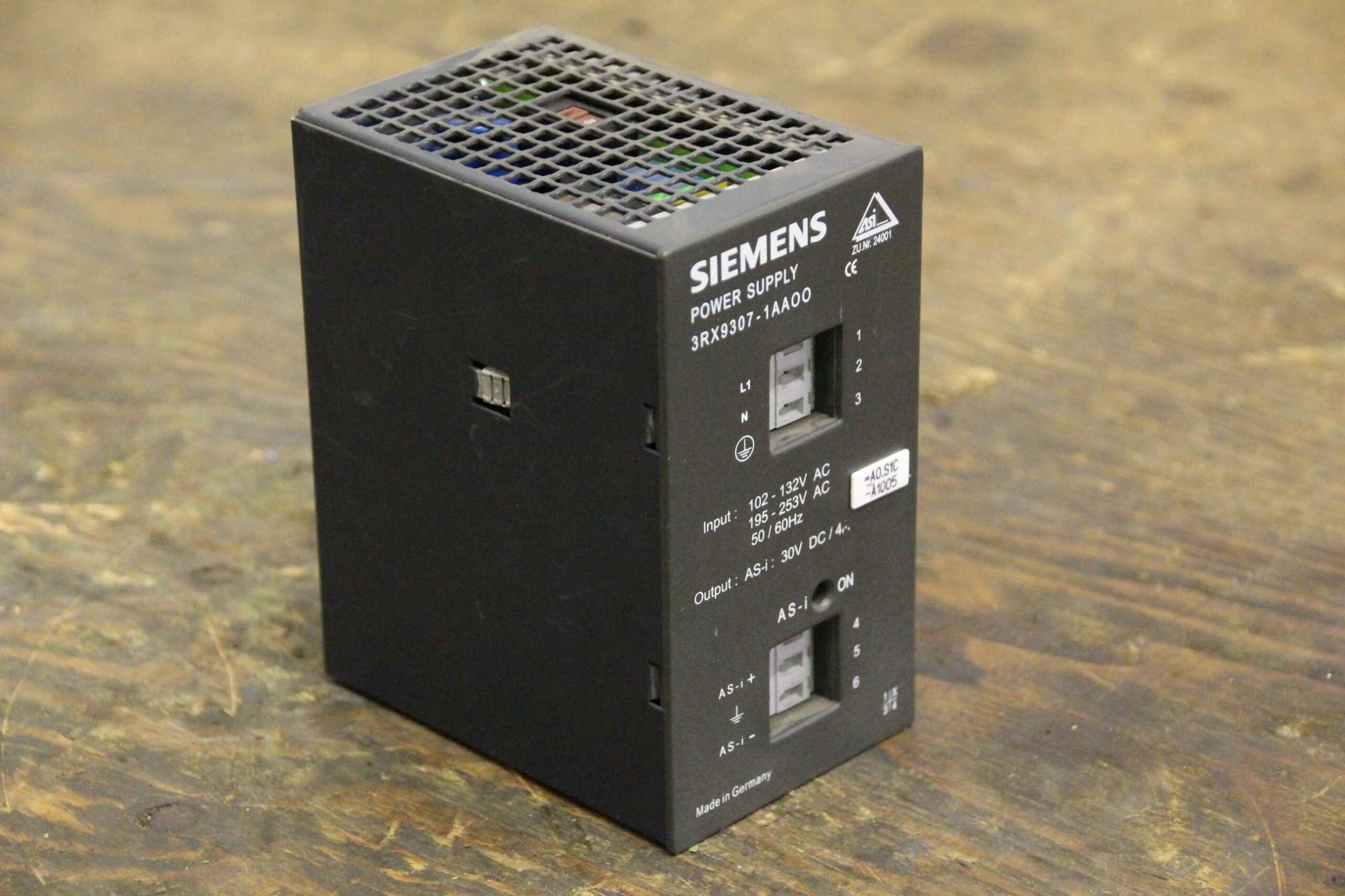 Stromversorgung, Netzteil von Siemens - 3RX9307-1AAOO – Bild 2