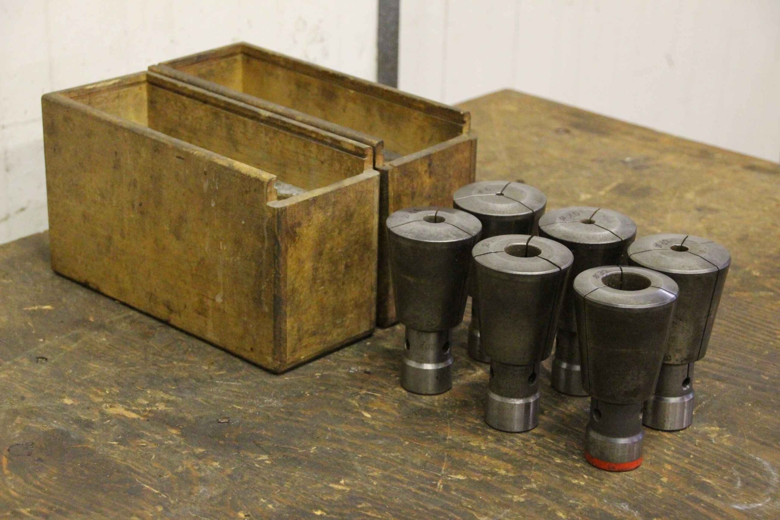 Spannzangenhülsen 6 Stück von unbekannt - SK50 verschiedene Grössen – Bild 2