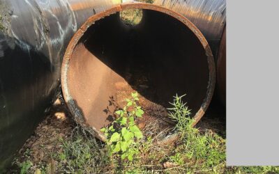Alternative view of Stahlrohr von unbekannt - Ø810 x 25 x 6820 mm