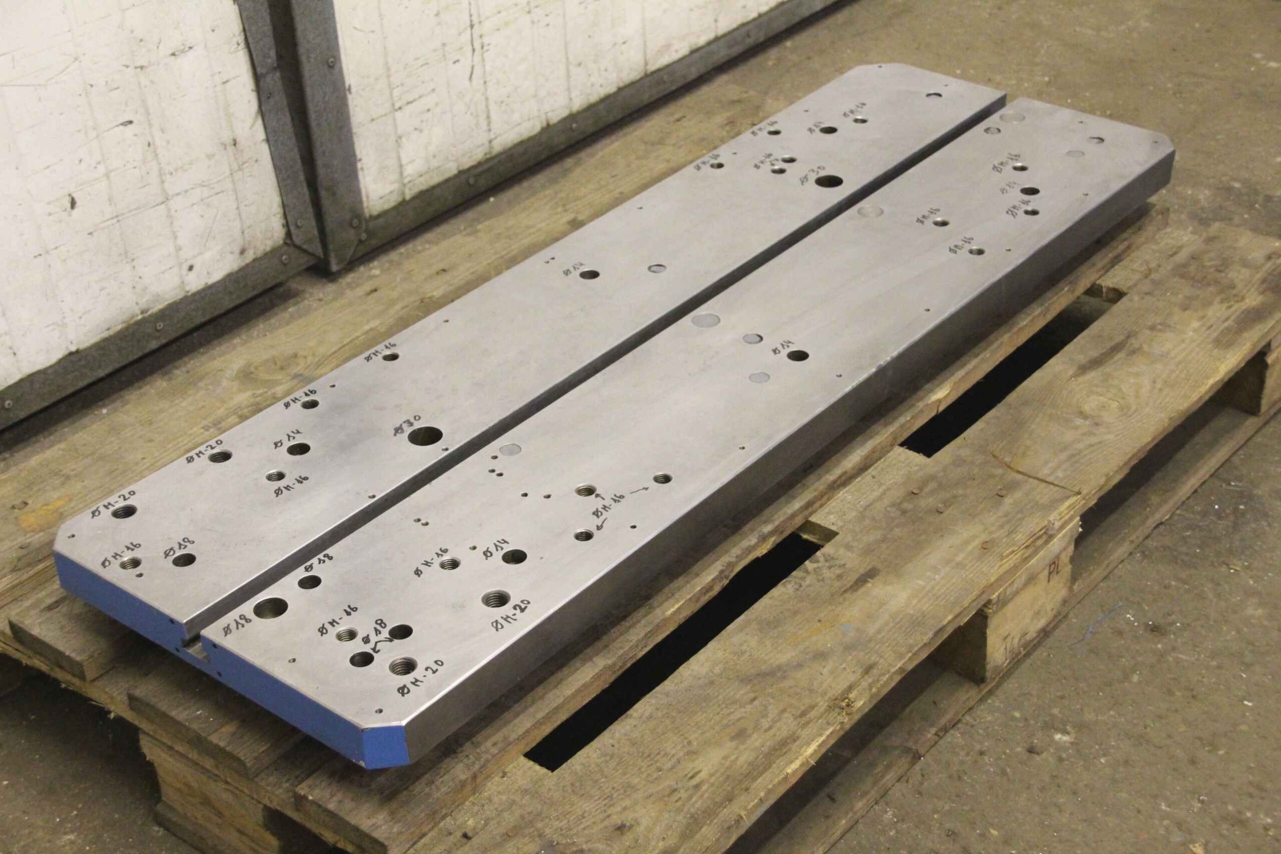 Aufspannplatte mit T Nut von unbekannt - 1185/390/H42 mm – Bild 2