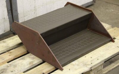 Alternative view of Maschinentreppe von Stahl - 590/620/H220 mm