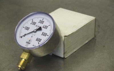 Manometer von Afriso - KP100 0/600 mbar