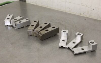 Wechselbacken 3 Satz von Schunk - Lochabstand 54 mm