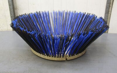 Bürste/Bürstensegment von unbekannt - Ø 760 Stahl/Kunststoffborsten