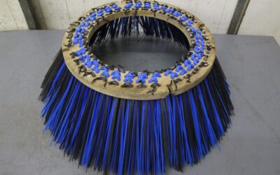 Alternative view of Bürste/Bürstensegment von unbekannt - Ø 760 Stahl/Kunststoffborsten