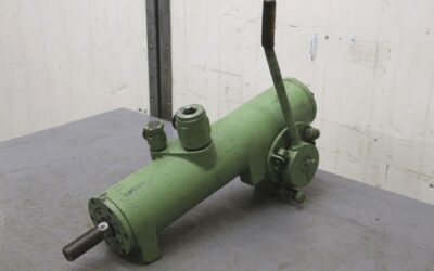 Handhydraulikpumpe mit Zylinder von unbekannt - Hub 45 mm