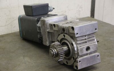 Alternative view of Gleichstrom Getriebemotor 2,45 kW  i 14,5 von Atlanta Siemens - 58 44 215  FT5072