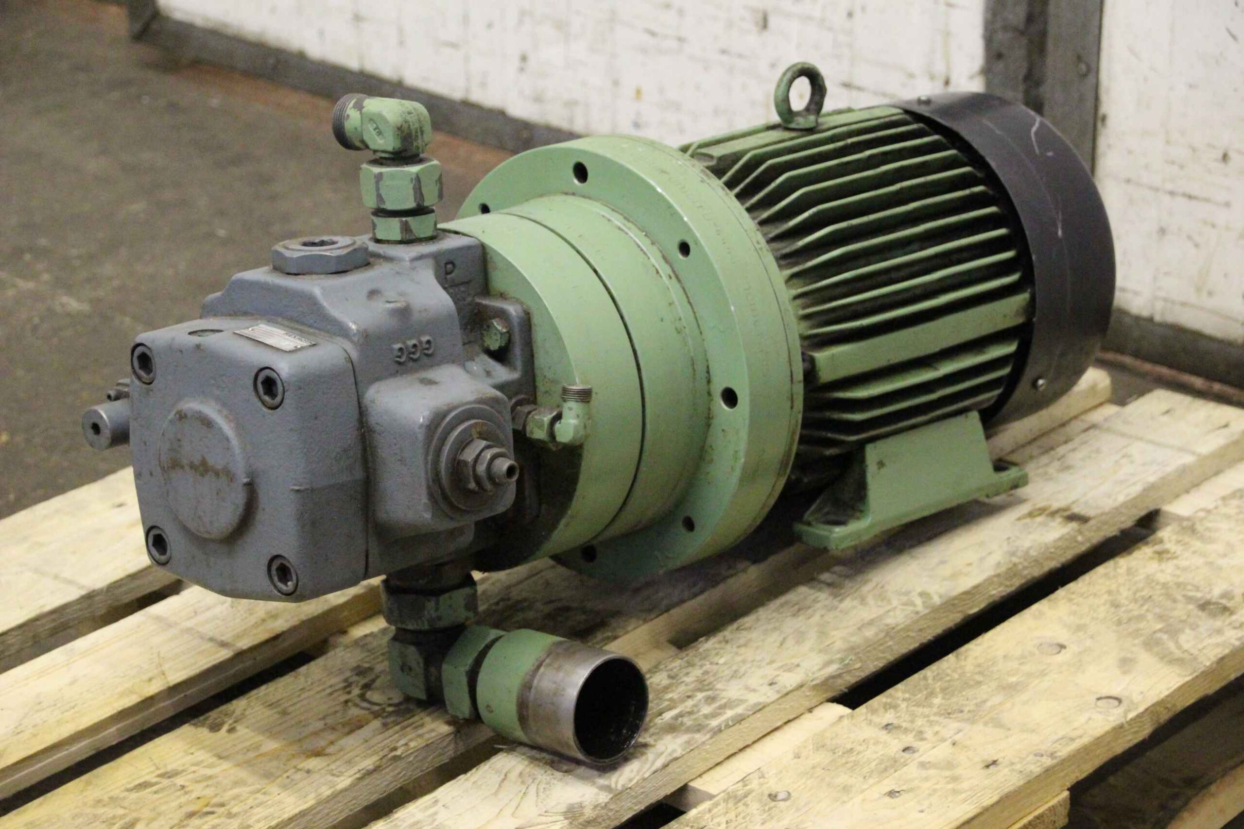 Hydraulikaggregat 7,5 kW/1440 U/min von Rexroth Hydronorma - 1PV2V-16/50RA01 MC160A