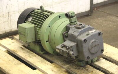 Alternative view of Hydraulikaggregat 7,5 kW/1440 U/min von Rexroth Hydronorma - 1PV2V-16/50RA01 MC160A