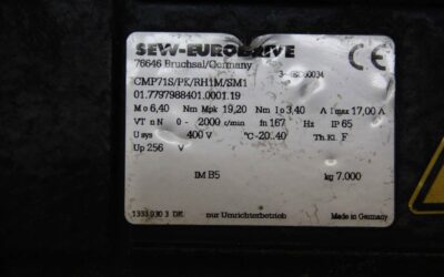 Getriebemotor Servomotor 11 U/min von SEW-Eurodrive - KHF47/A  CMP71S – Bild 4
