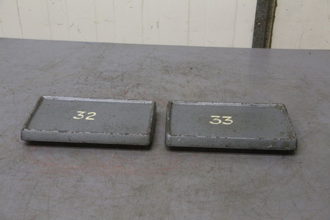 Abdeckplatten 2 Stück von Kunzmann - 263/161/H38 mm