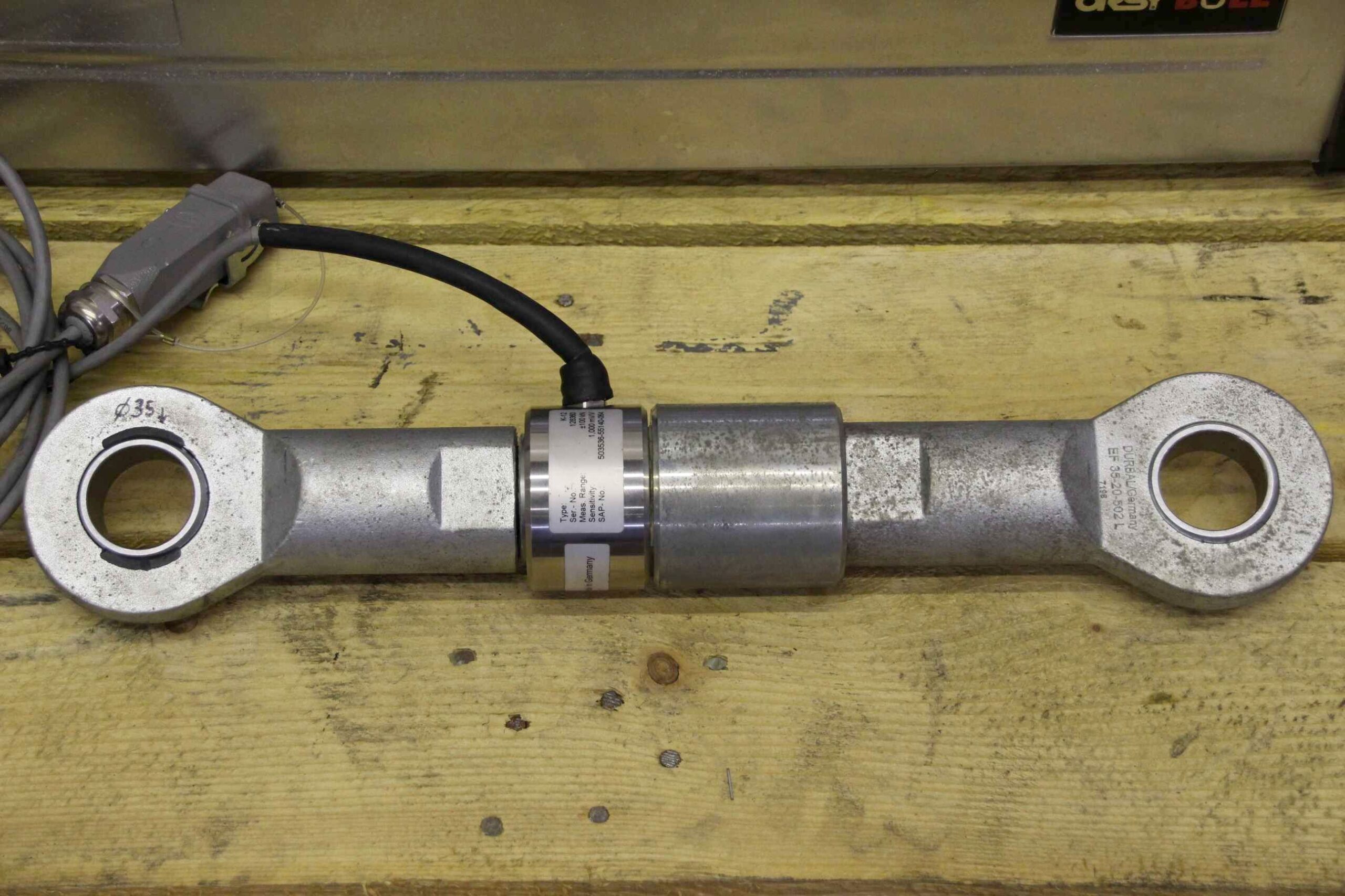 Kraftsensor mit Gelenklager 4 Stück von Lorenz - K-12 EF 35-20-501 – Bild 4