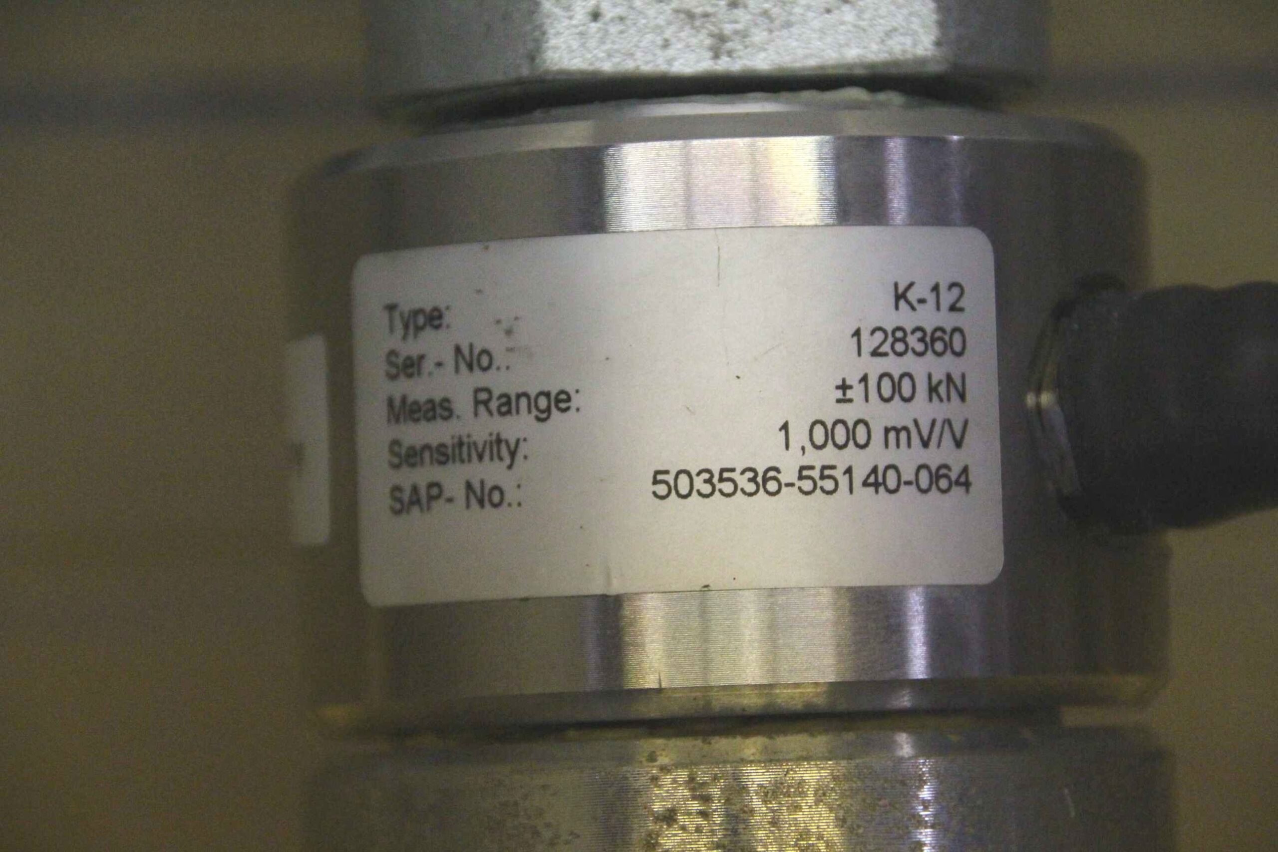 Kraftsensor mit Gelenklager 4 Stück von Lorenz - K-12 EF 35-20-501 – Bild 5