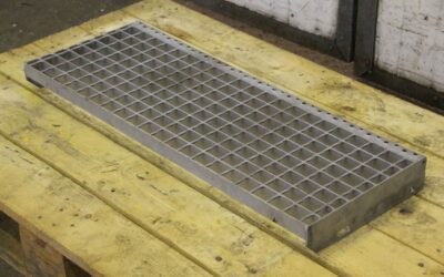 Gitterrosten von Stahl - 800 x 310 x 70 mm