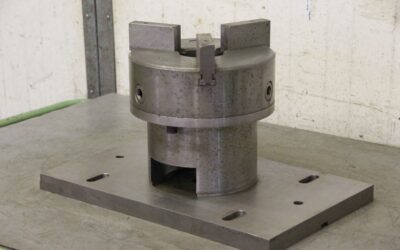 Dreibackenfutter mit Aufspannplatte von Röhm - Ø 250 mm