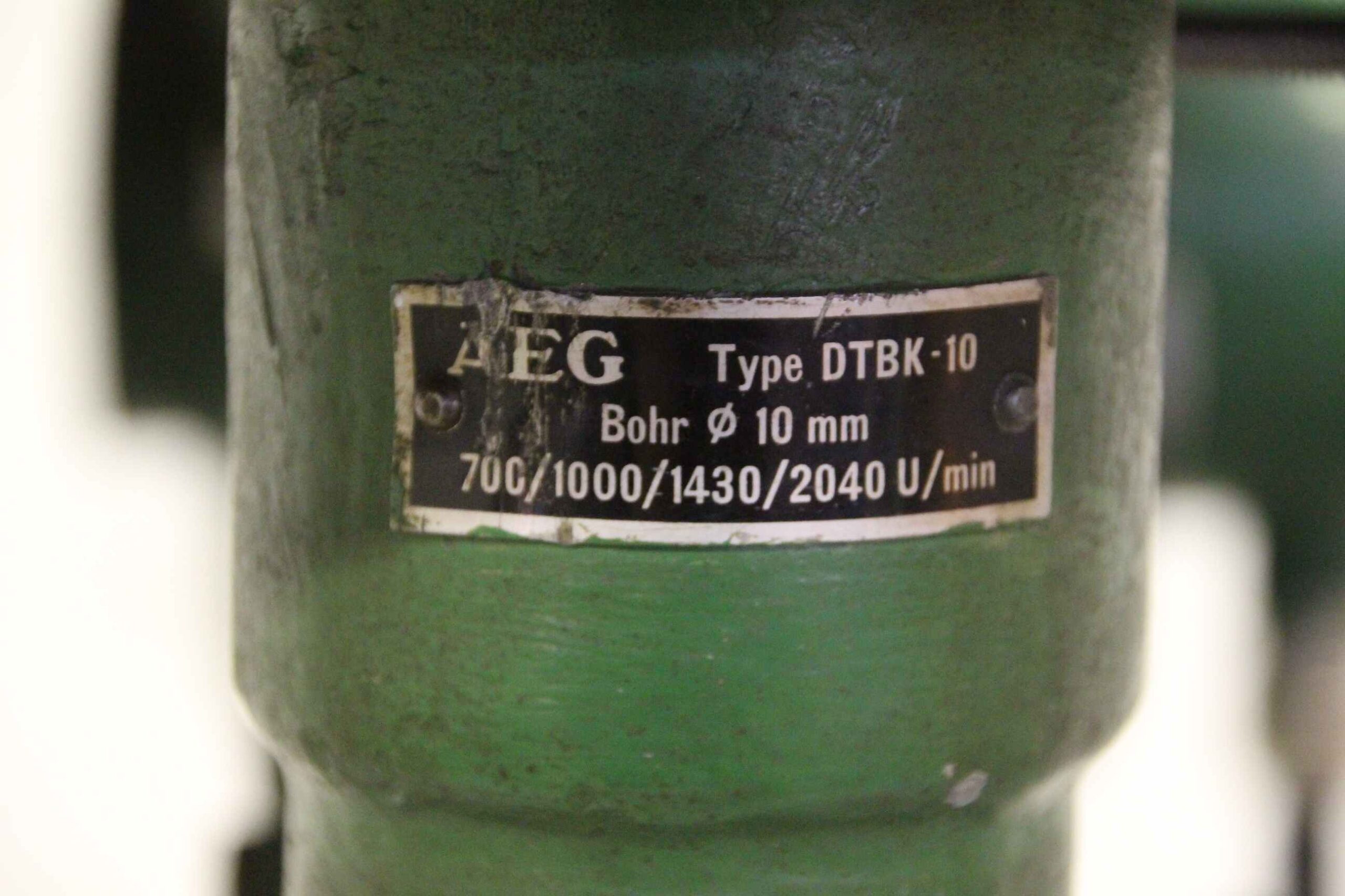 Tischbohrmaschine von AEG - DTBK-10 – Bild 4