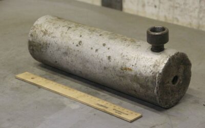 Kurzhub-Schwerlastzylinder von unbekannt - 759 A17 20 T Hub 200 mm