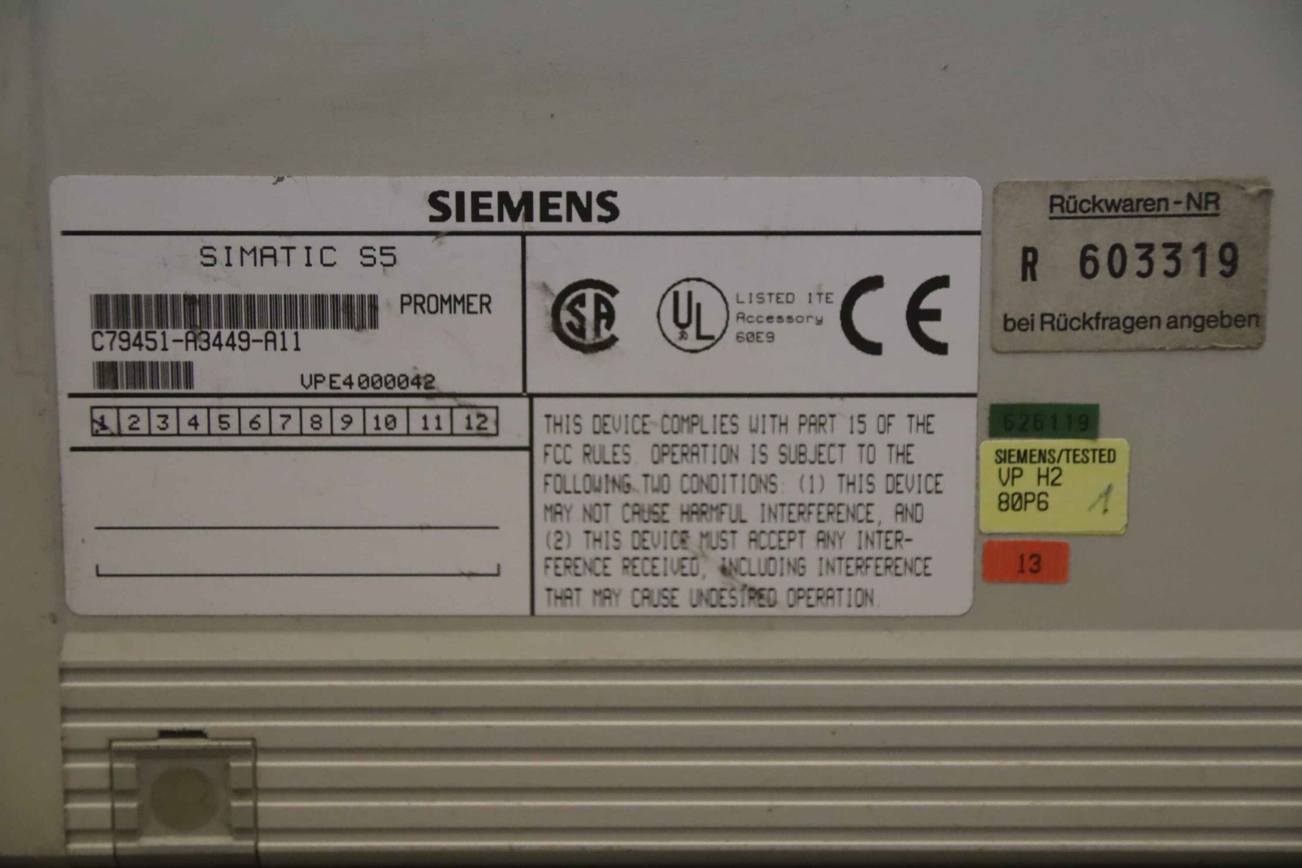 Prommer von Siemens - C79451-A3449-A11 – Bild 4